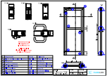 Technical drawings of KleanLabs clean room doors