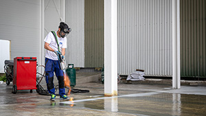 Industrial floor coating