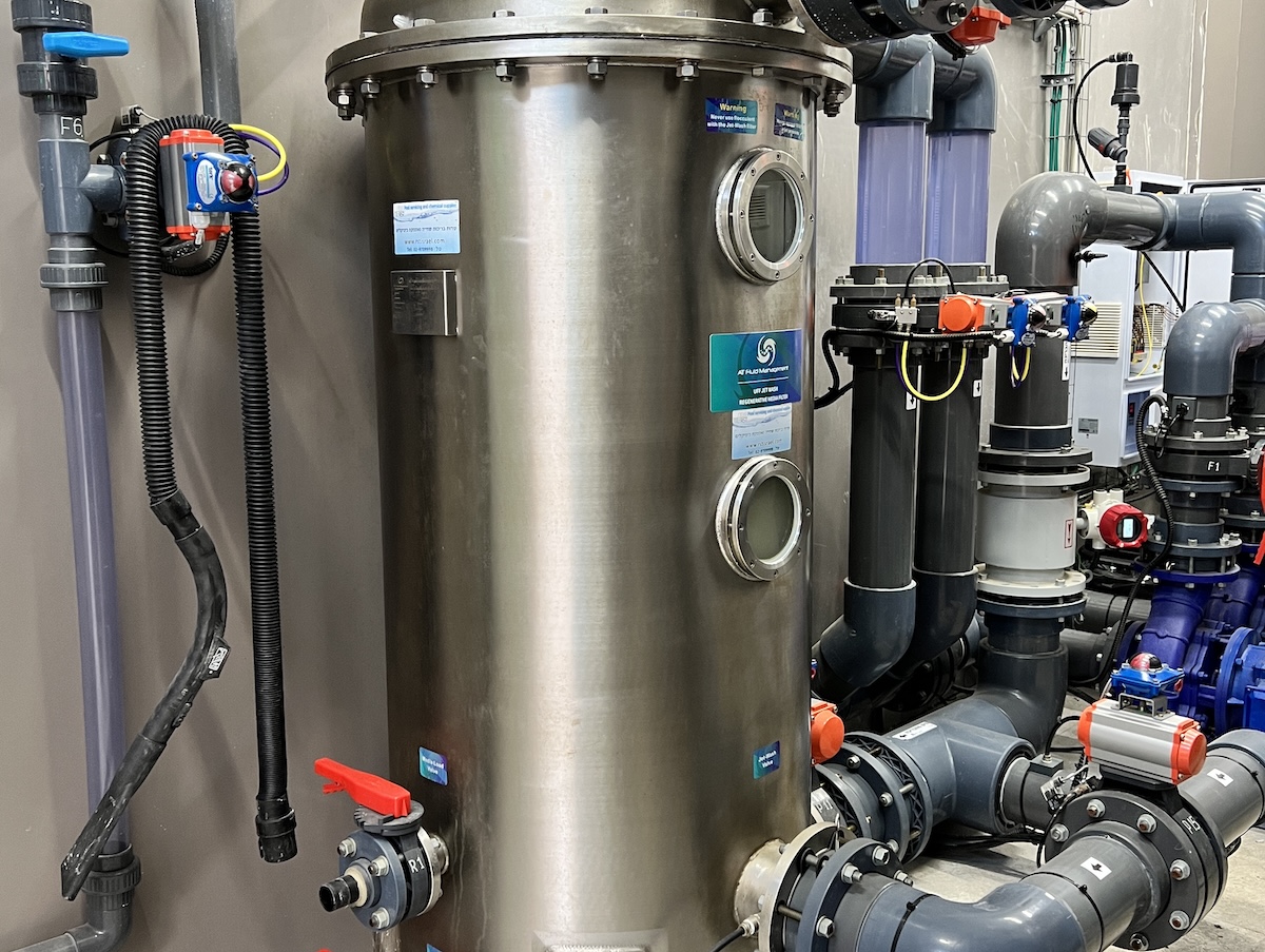 Uszodai vízkezelés, víztisztítás, csúcskategóriás Neptun Filter INOX Jetwash perlit szűrő – Ipari Expo