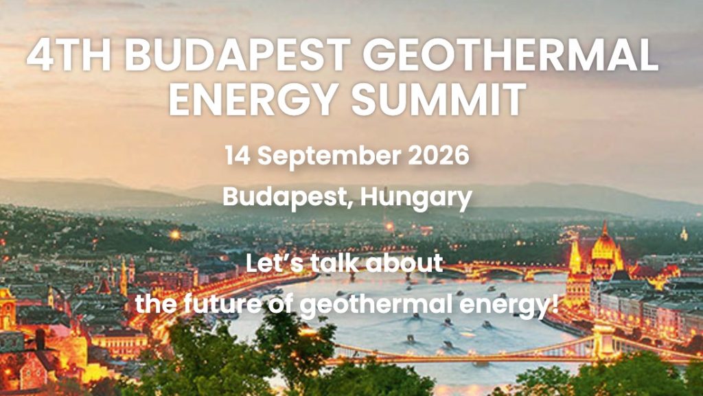 Budapest Geothermal Energy Summit 2026 konferencia Budapesten geotermikus energiaipari fókuszokkal - Ipari Expo