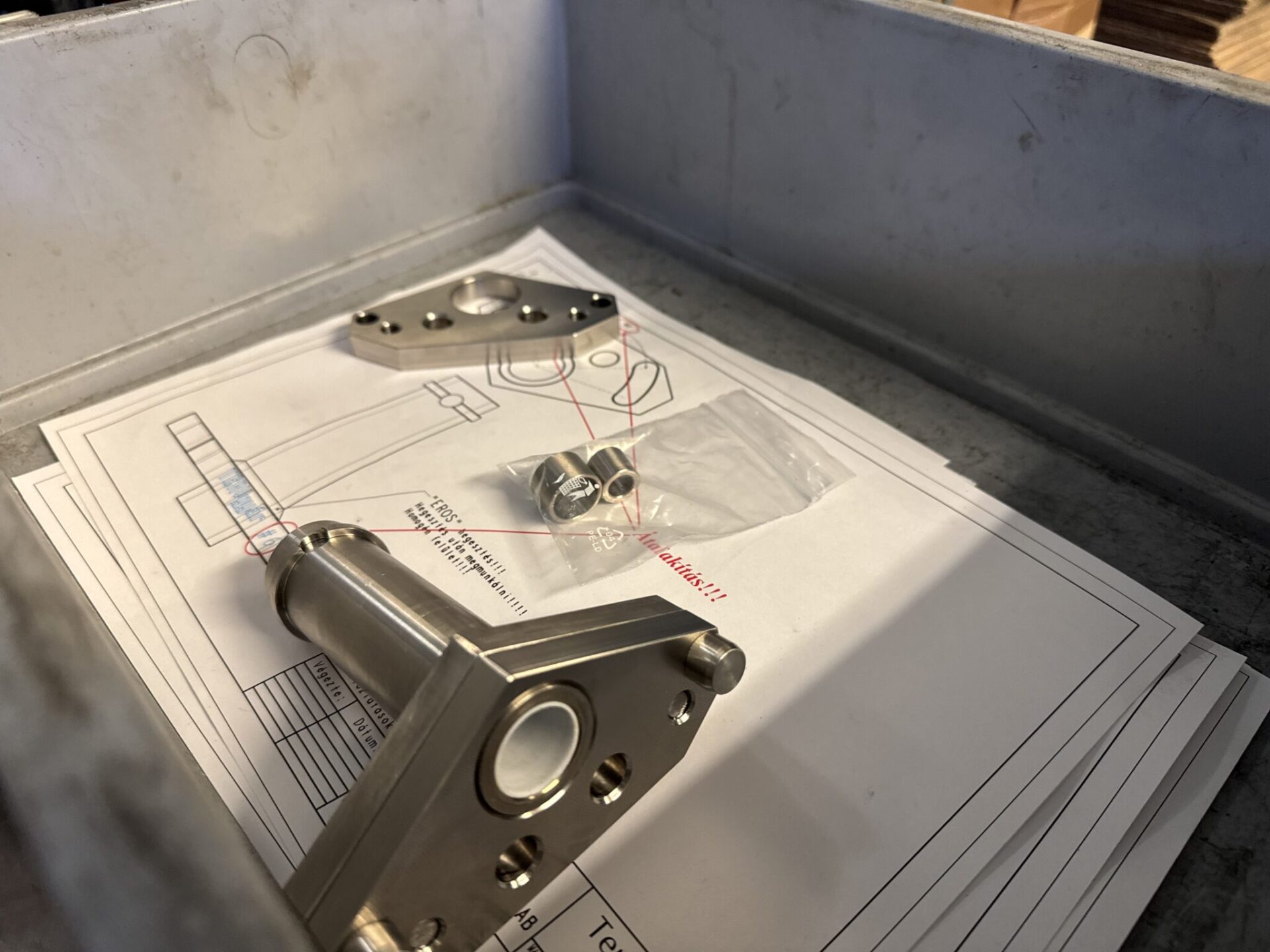 Egyedi és kis szériás gépalkatrész gyártás