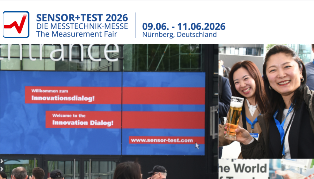SENSOR+TEST 2026 szakkiállítás Nürnbergben szenzor- és méréstechnológiai megoldásokkal - Ipari Expo
