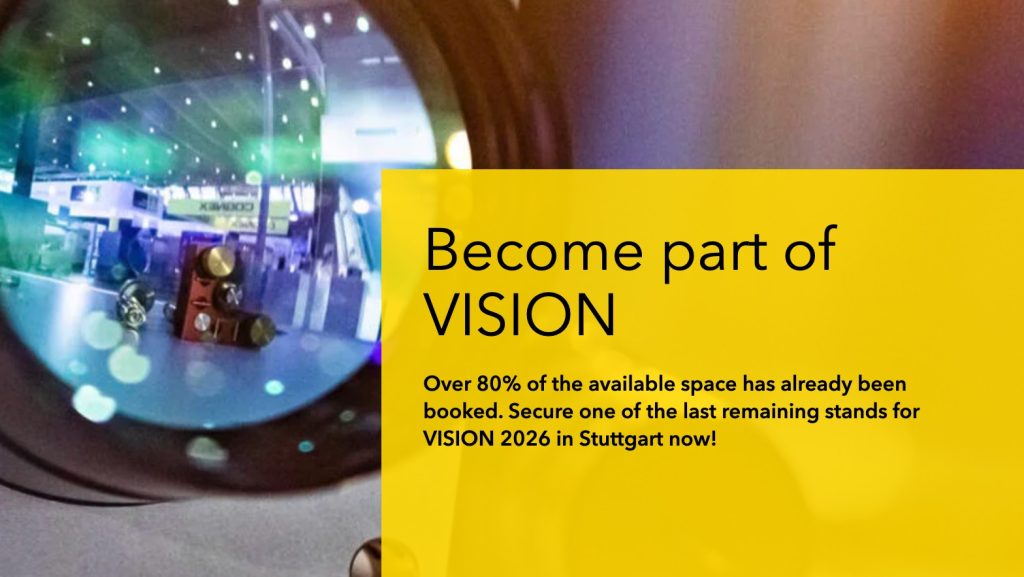 VISION 2026 szakkiállítás Stuttgartban gépi látási és ipari képfeldolgozási megoldásokkal - Ipari Expo.